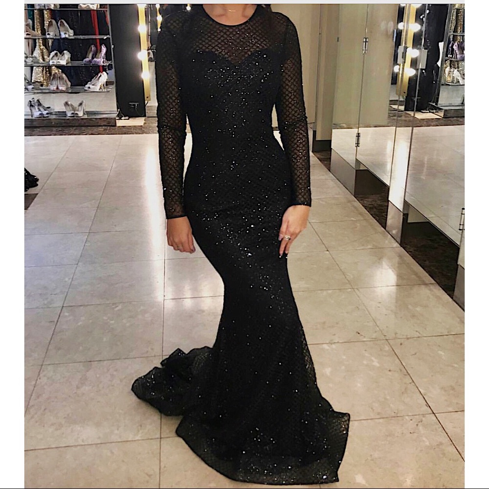Gorgeous Black Evening / Party / Occasion Dress ❤️